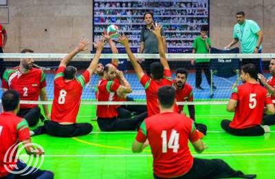 منتخب ايران لكرة الطائرة جلوس للرجال يفوز على منتخبي مصر وكازاخستان